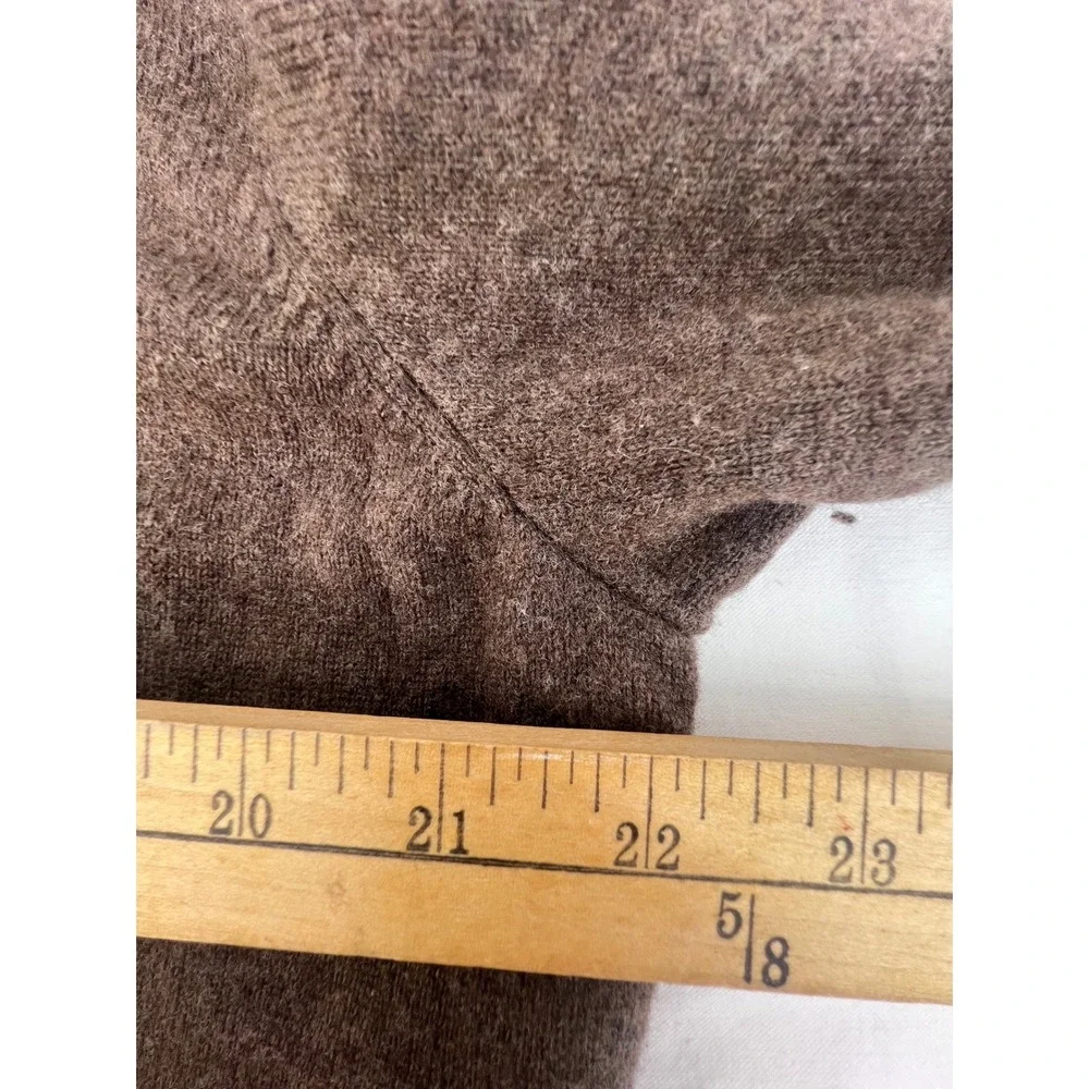 Polo Ralph Lauren Merino Wool‎ V Neck Sweater Brown XL Mens
